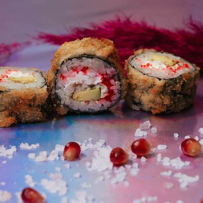 Горячий угорь в Да! Роллы по цене 580 ₽