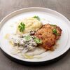 Куриные котлеты с картофельным пюре в Искра Бистро по цене 770