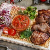 Шашлык из бараньей мякоти в ШАШЛЫК & BBQ
