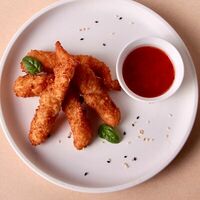 Креветки в панировке в Папи бар