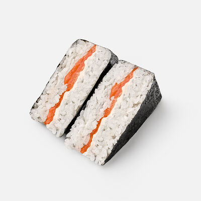 Онигири с лососем Хит в Мама Нори по цене 288 ₽