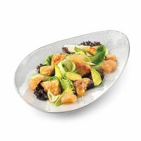 Салат с обжаренным тофу в Menza