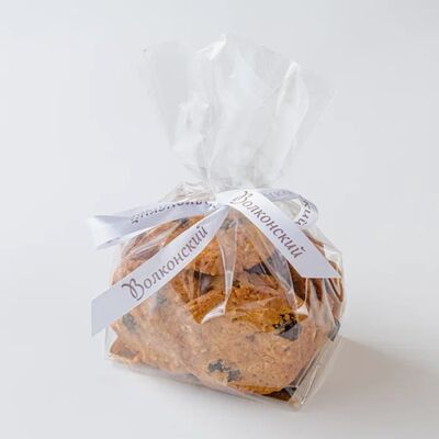 Печенье овсяное с изюмом в Волконский по цене 390 ₽