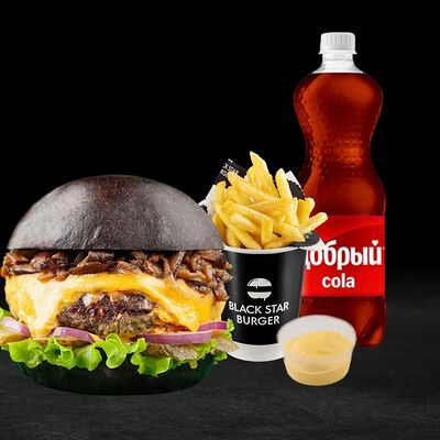 Комбо Грибной трип в Black Star Burger по цене 1278 ₽