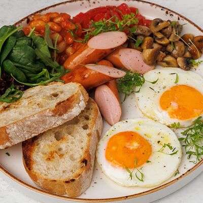 Английский завтрак в Пицца на дровах по цене 710 ₽