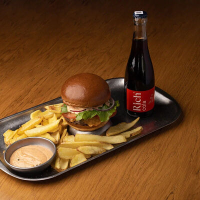 Комбо Бургер в 321 Club by Novikov по цене 1290 ₽