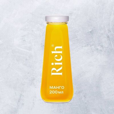 Сок Рич манго стекло 0,2 в Vaffel по цене 259 ₽