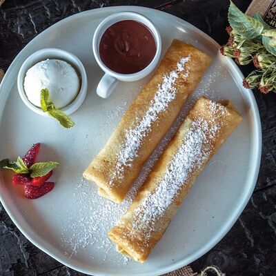 Блины с бананомв Оттоман палас по цене 340 ₽