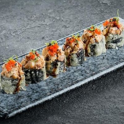 Темпура, угорь, ореховый соус в Ikigai по цене 790 ₽