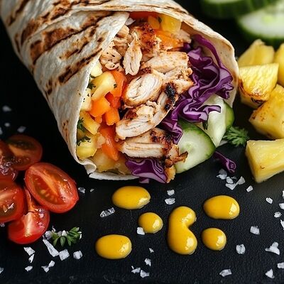 Шаверма Гавайская в Мясо да лаваш по цене 349 ₽