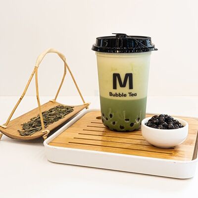 Бабл чай матча в M bubble tea по цене 500 ₽