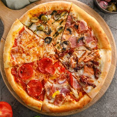 Пицца поло-песто в Большая кухня по цене 690 ₽