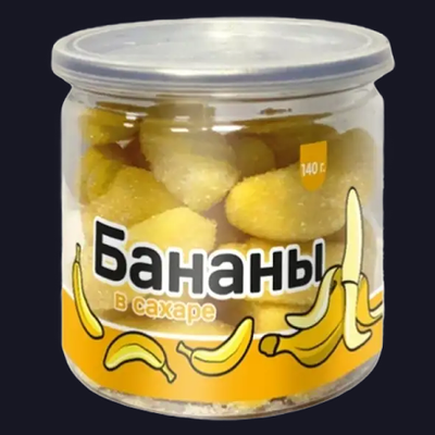 Мармелад жевательный Банан в сахаре в КАРО по цене 290 ₽