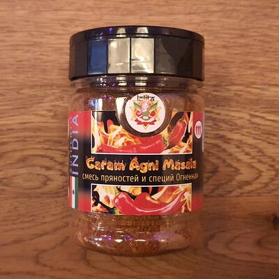 Смесь пряностей и специй огненная Garam Agni Masala (Lalita) в Вегетарианские бургеры Jiva по цене 384 ₽