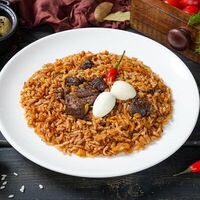 Плов Ош-Сити в Чайхана Ош Сити