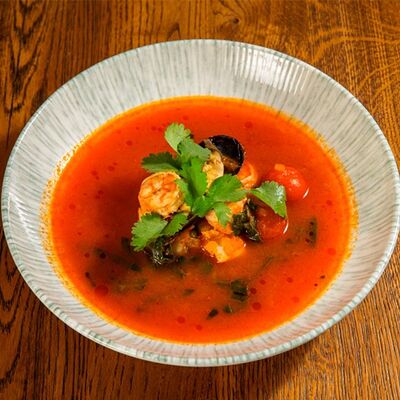 Грузинский Том Ям в Вах!Хинкали по цене 720 ₽