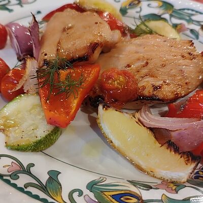 Индейка с овощами в Поль Бейкери по цене 780 ₽