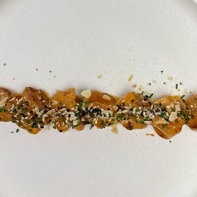 Креветки в соусе том ям в Noba по цене 590 ₽