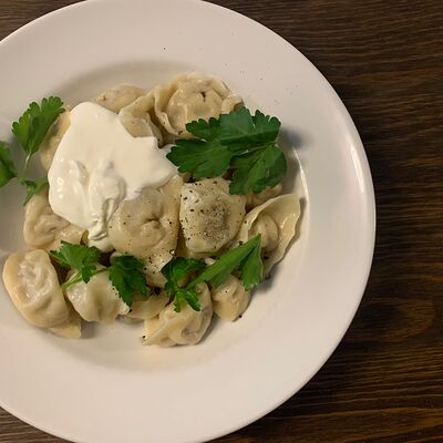 Равиоли ручной лепкив Bistro Litvinov по цене 390 ₽