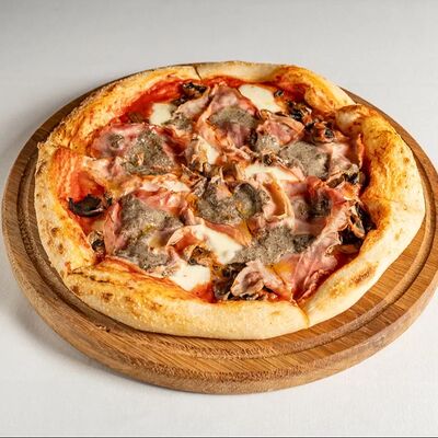 Пицца Прошутто Котто и шампиньоны в ROMO по цене 1260 ₽