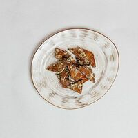 Гренки из ржаного хлеба в соусе айоли в Сидрерия