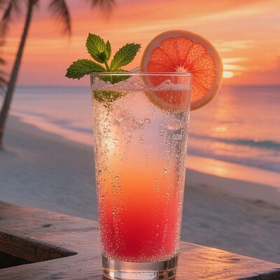 Карибский закат в Латтезавр по цене 350 ₽