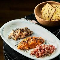 Трио рыбных тартаров в AGATA