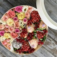 Логотип Buketonline - Съедобные букеты и клубника в шоколаде