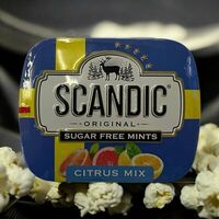 Конфеты Scandic без сахара со вкусом Цитрусовый микс в Кинотеатр Люксор