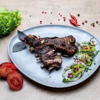 Шашлык из бараньих рёбер халяльв Высота h650 Dolma