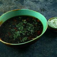 Грибная похлебка в Баклажан в ТЦ 