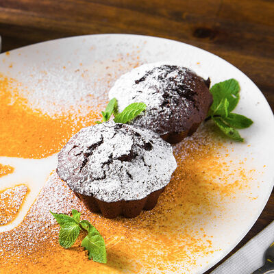 Шоколадный кекс Браун в Кафе RSC по цене 180 ₽