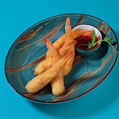 Креветки темпура в Kiss по цене 390