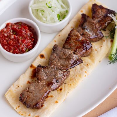 Шашлык из говядины в Мархаба Халяль по цене 1032 ₽