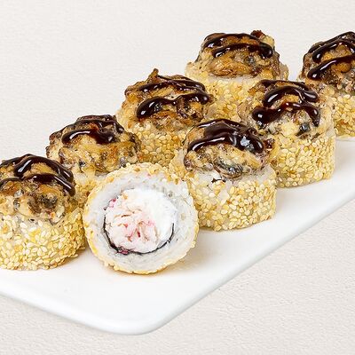 Ролл Угорь-шиитаке в Суши Wok по цене 609 ₽