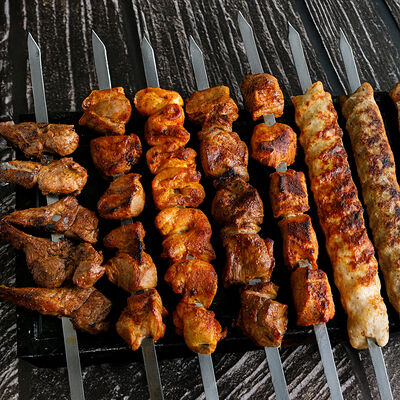 Шашлык из куриного бедра в Ginza по цене 1690 ₽