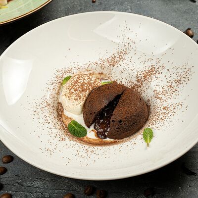 Шоколадный фондан в Сорренто по цене 420 ₽