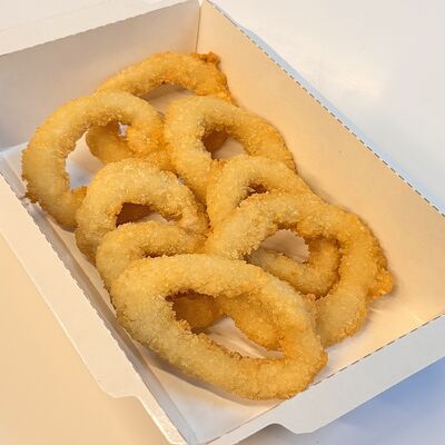 Кольца кальмара в панировкев Рент кафе по цене 690 ₽