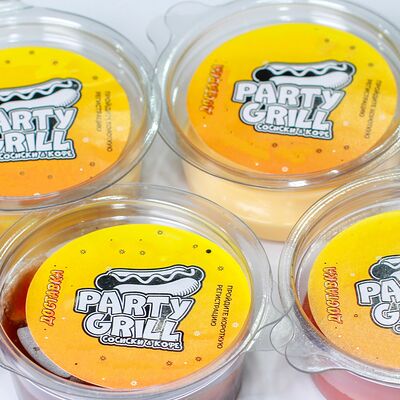 Сырный, BBQ и чесночный соусы в Party Grill по цене 139 ₽