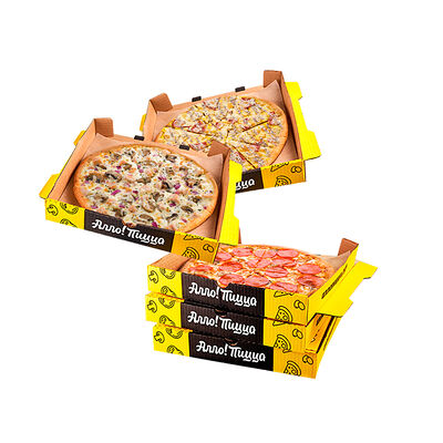 Комбо 5 31 см. на Тонком тесте в Алло! Пицца по цене 3840