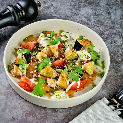 Хрустящий баклажан со страчателлой в Brizola BBQ по цене 610 ₽