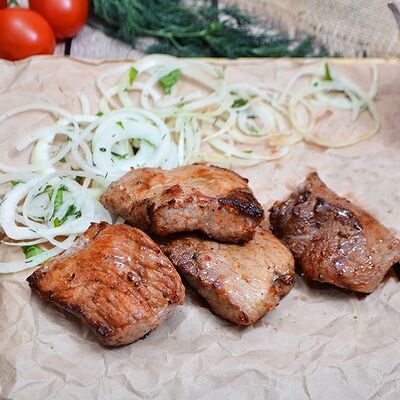 Шашлык из шейки свинины в Агдам по цене 580 ₽