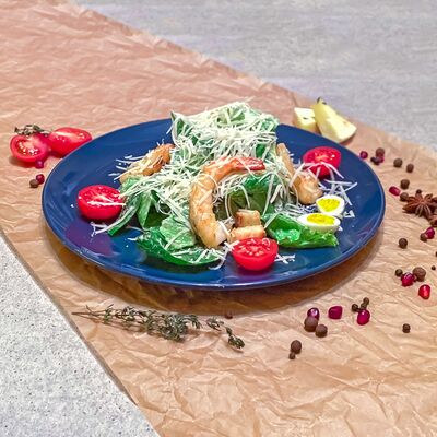 Цезарь с креветками в Гриль-бар по цене 610 ₽