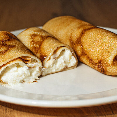 Блинчики с творогом в Кафе Наше Место по цене 280 ₽