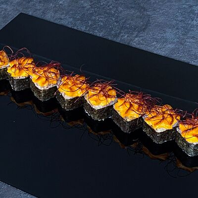 Запеченный ролл с креветкой в My Sushi по цене 789 ₽