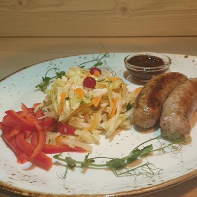 Купаты домашние с квашеной капустой в Cafe Family по цене 510 ₽