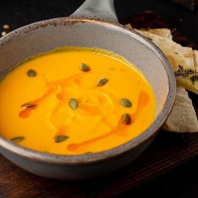 Тыквенный крем-суп в Сытый Лось по цене 450 ₽