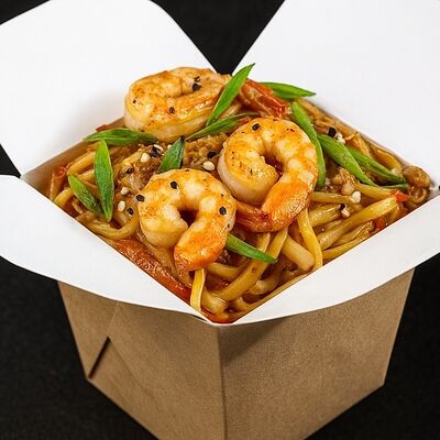 Вок с креветкамив True Cost по цене 1249 ₽