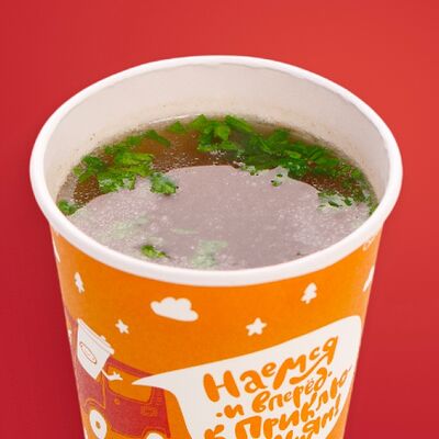 Куриный бульон в Кофемашина по цене 240 ₽