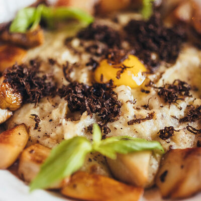 Трюфельное пюре с лисичками в Turandot по цене 1850 ₽